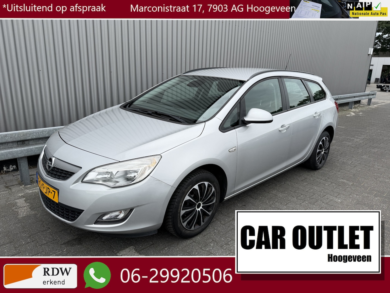 Opel Astra Sports Tourer - 1.4 Edition Airco, Nw APK --Inruil Mogelijk-- - AutoWereld.nl