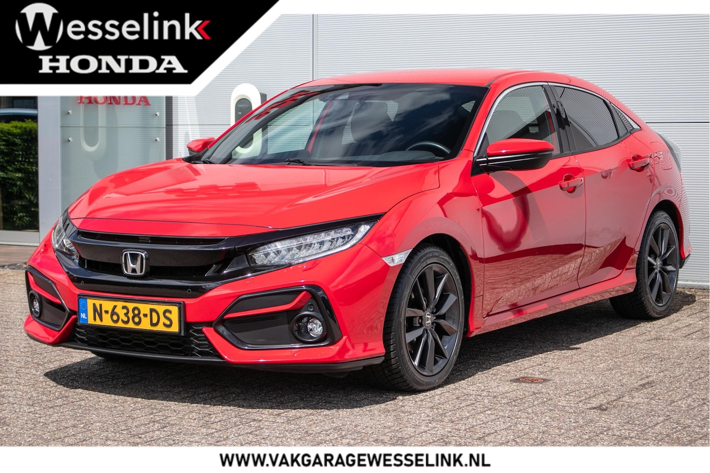 Honda Civic - 1.0 i-VTEC Elegance automaat - Ad. cruise | Dealerond. | Android Auto/Apple CP - AutoWereld.nl