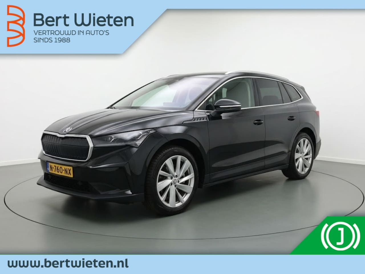 Skoda Enyaq iV - 80 | Geen import | Trekhaak | Memory stoel - AutoWereld.nl