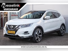 Nissan Qashqai - 1.2 Tekna Trekhaak | Panodak | Cruise | 360 cam | Stoelverw. | Nav | Voorruitverw