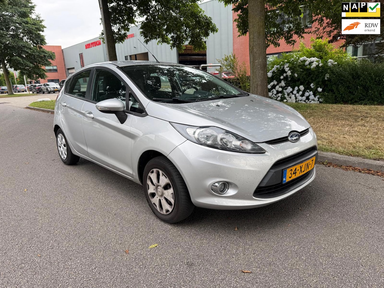 Ford Fiesta - 1.6 TDCi ECOnetic Titanium airco apk - AutoWereld.nl