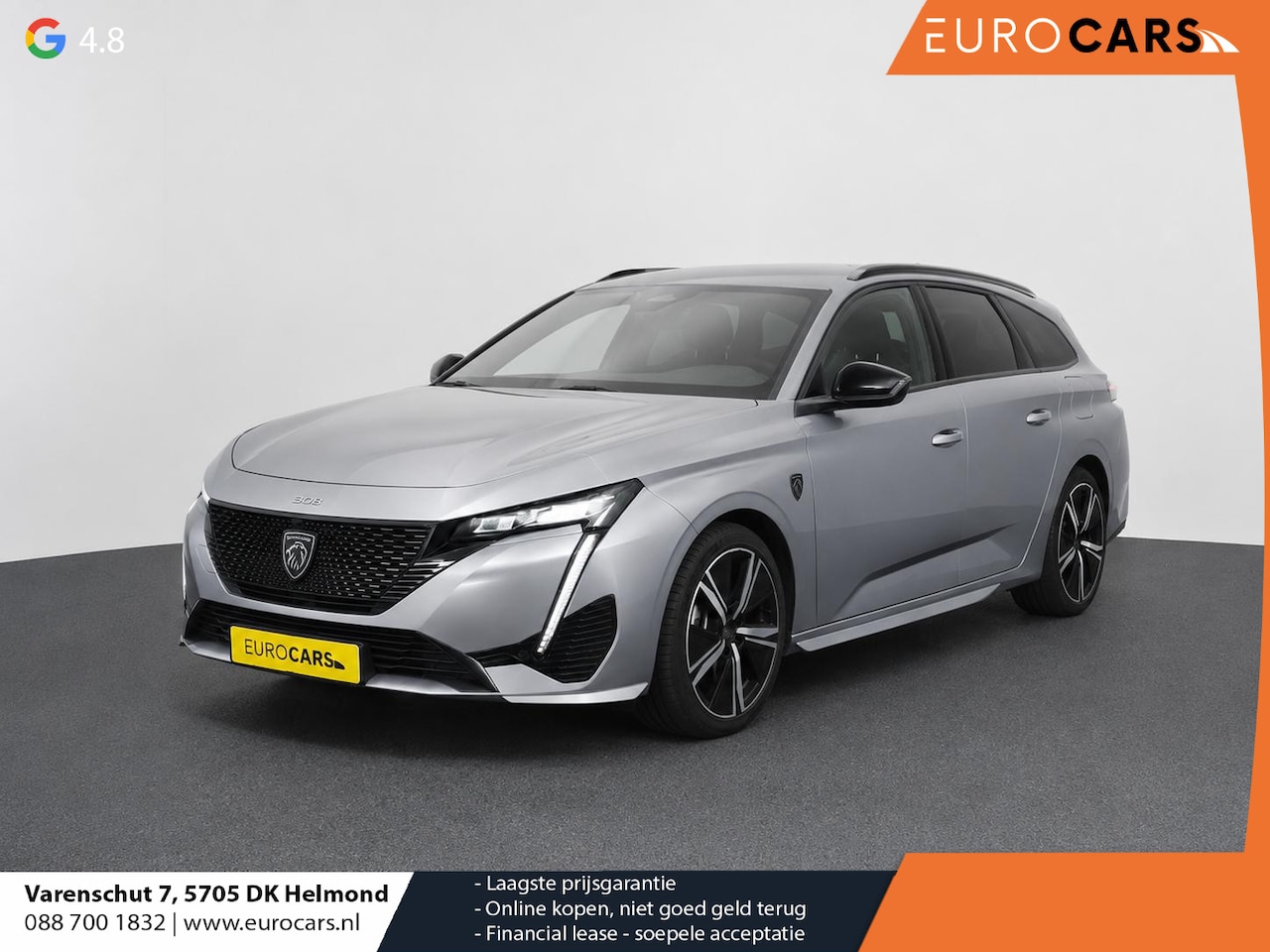 Peugeot 308 SW - 1.6 Plug-in Hybrid 225 GT Camera Navigatie Apple Carplay Adaptive Cruise Control Stoelmass - AutoWereld.nl
