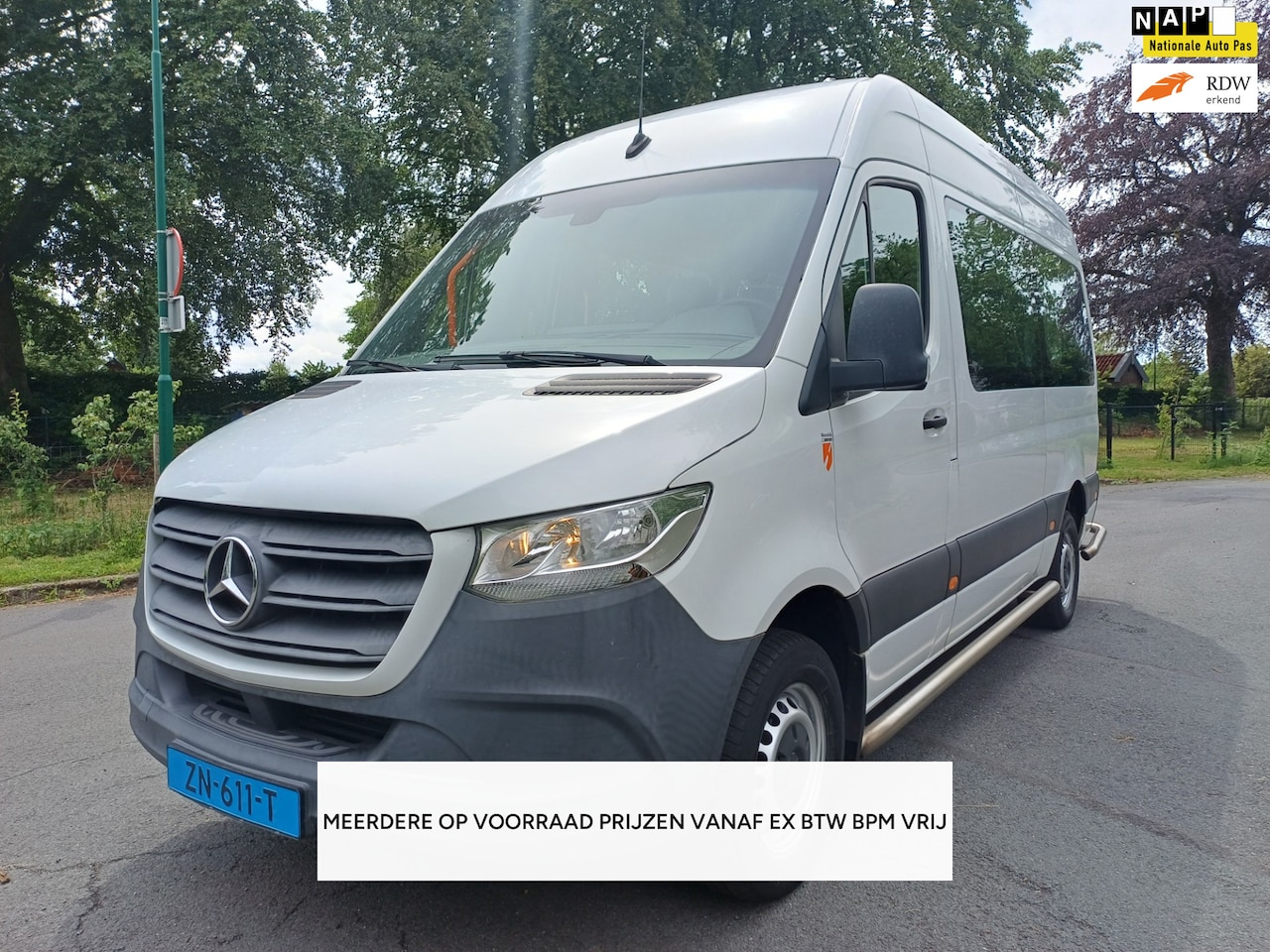 Mercedes-Benz Sprinter Tourer - 314 CDI L2 366 AUTOMAAT ROLSTOELBUS/LIFT/TAXI/EURO6/GROEPSVERVOER - AutoWereld.nl