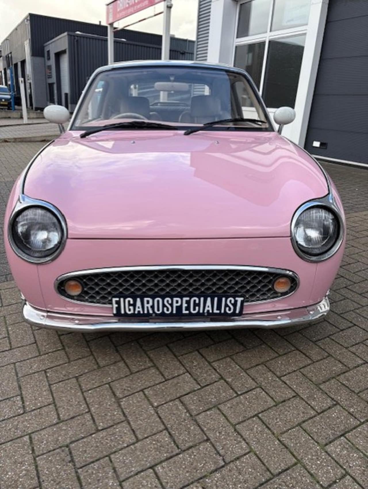 Nissan Figaro - 830 Bright Pink, automaat, airco, turbo - AutoWereld.nl