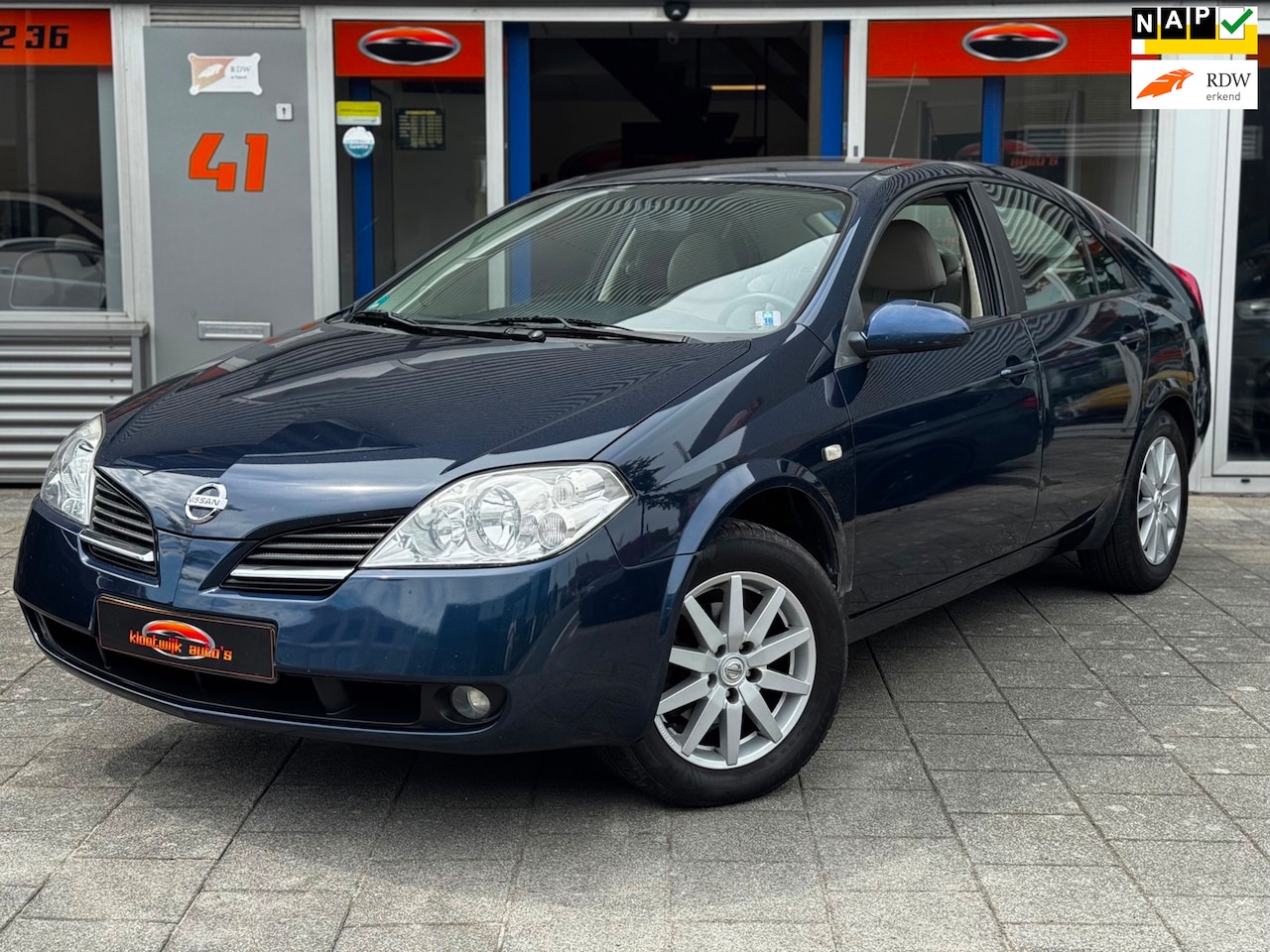 Nissan Primera - 1.8 Selection Airco LM Trekhaak NL-Geleverd - AutoWereld.nl