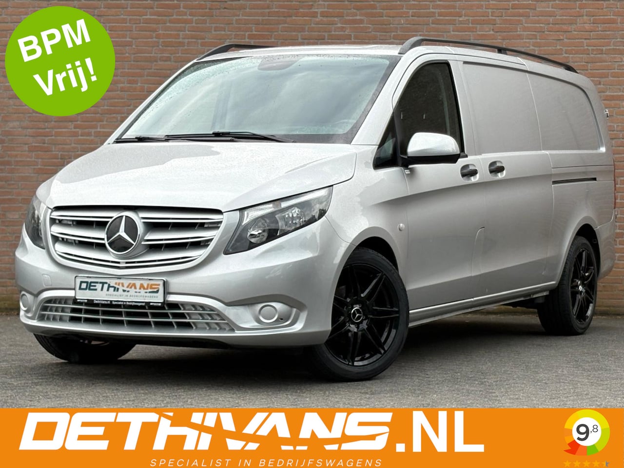 Mercedes-Benz Vito - 114CDI 136PK XL 9G-Tronic / 2.500KG Trekgewicht / Distronic / Euro6 - AutoWereld.nl