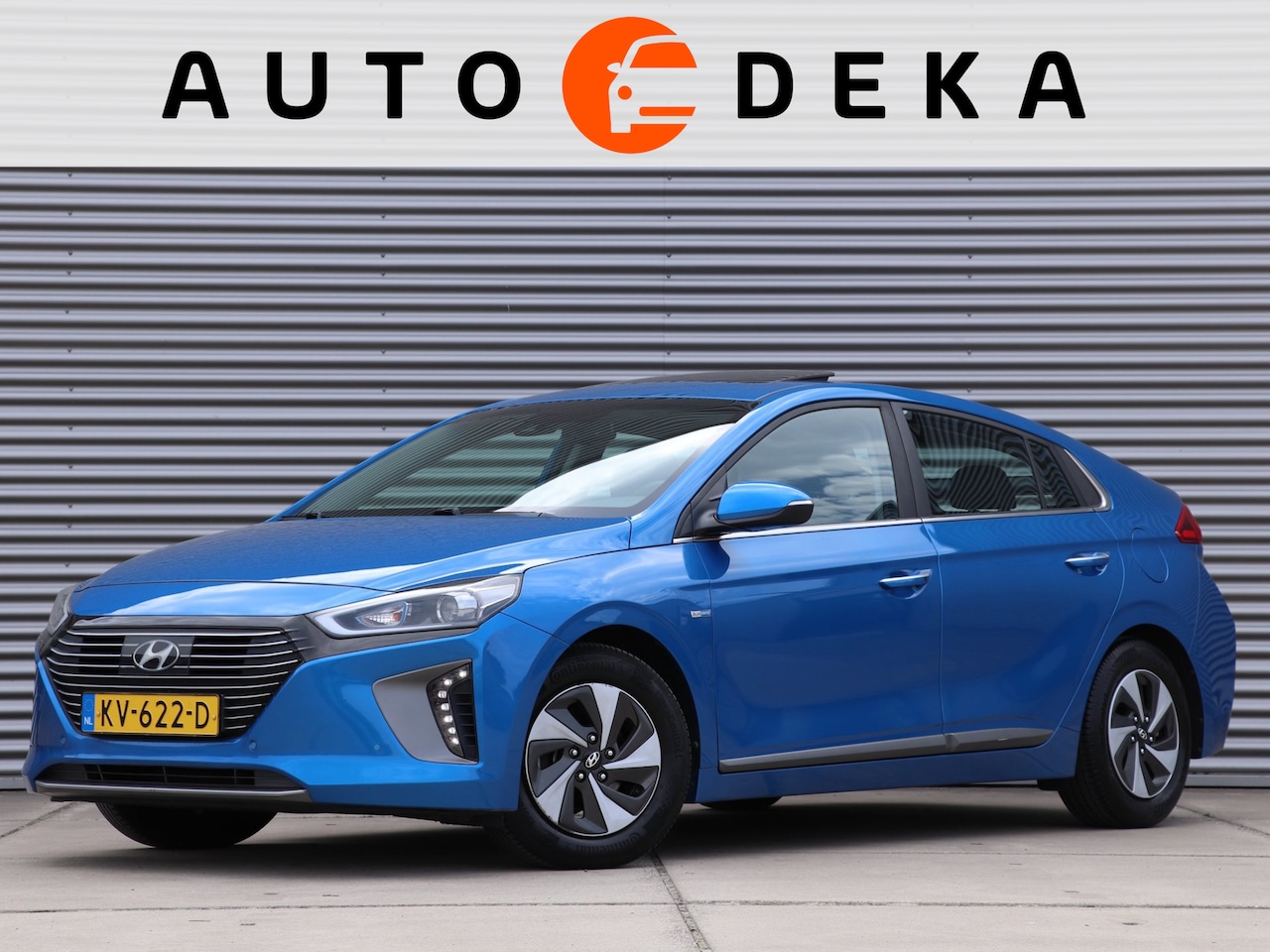 Hyundai IONIQ - 1.6 GDi Hybrid Premium Automaat *Leder*Schuifdak* - AutoWereld.nl