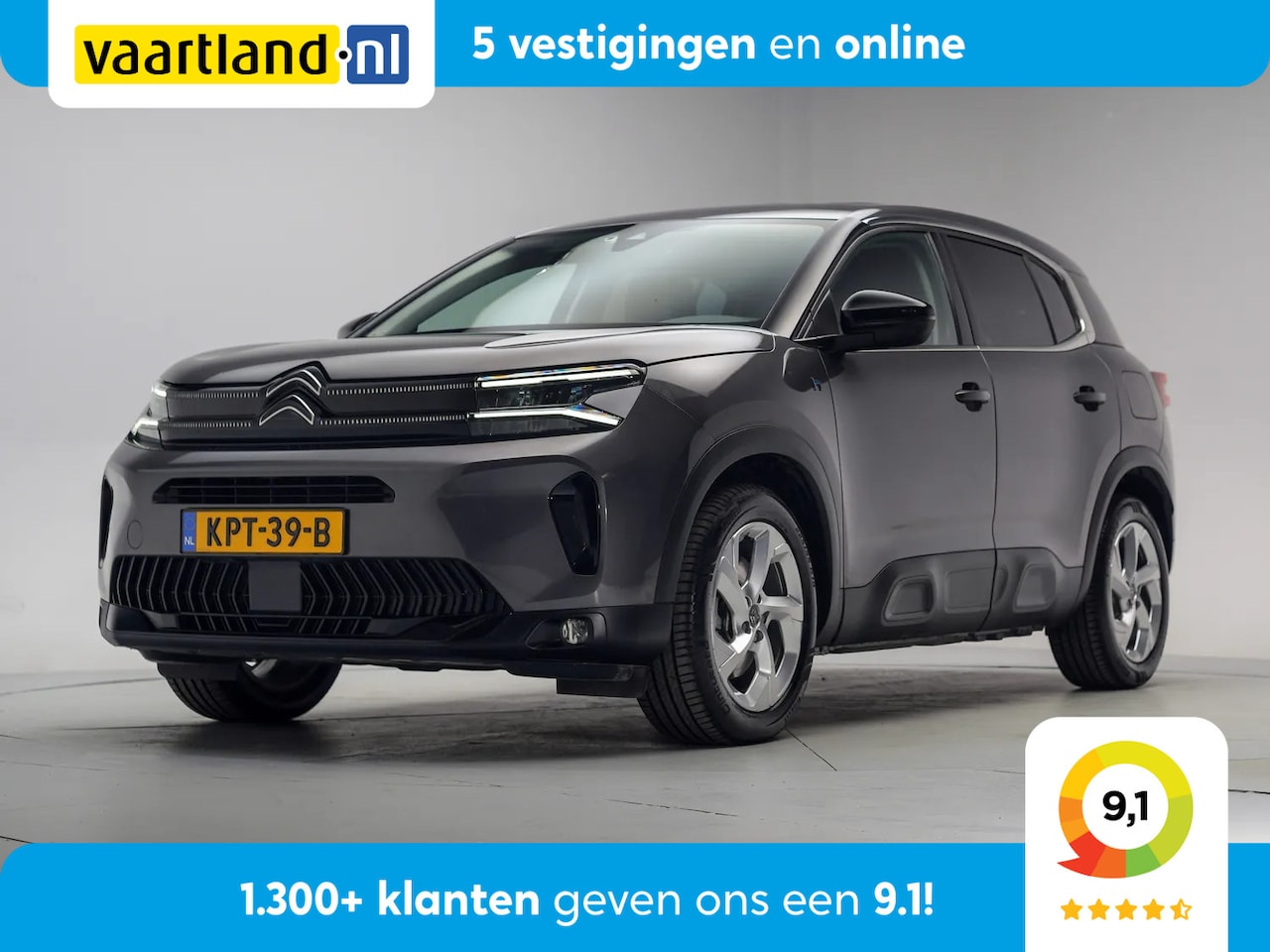 Citroën C5 Aircross - 1.6 Plug-in Hybrid 225pk Feel Aut [ Navi Camera Climate ] - AutoWereld.nl