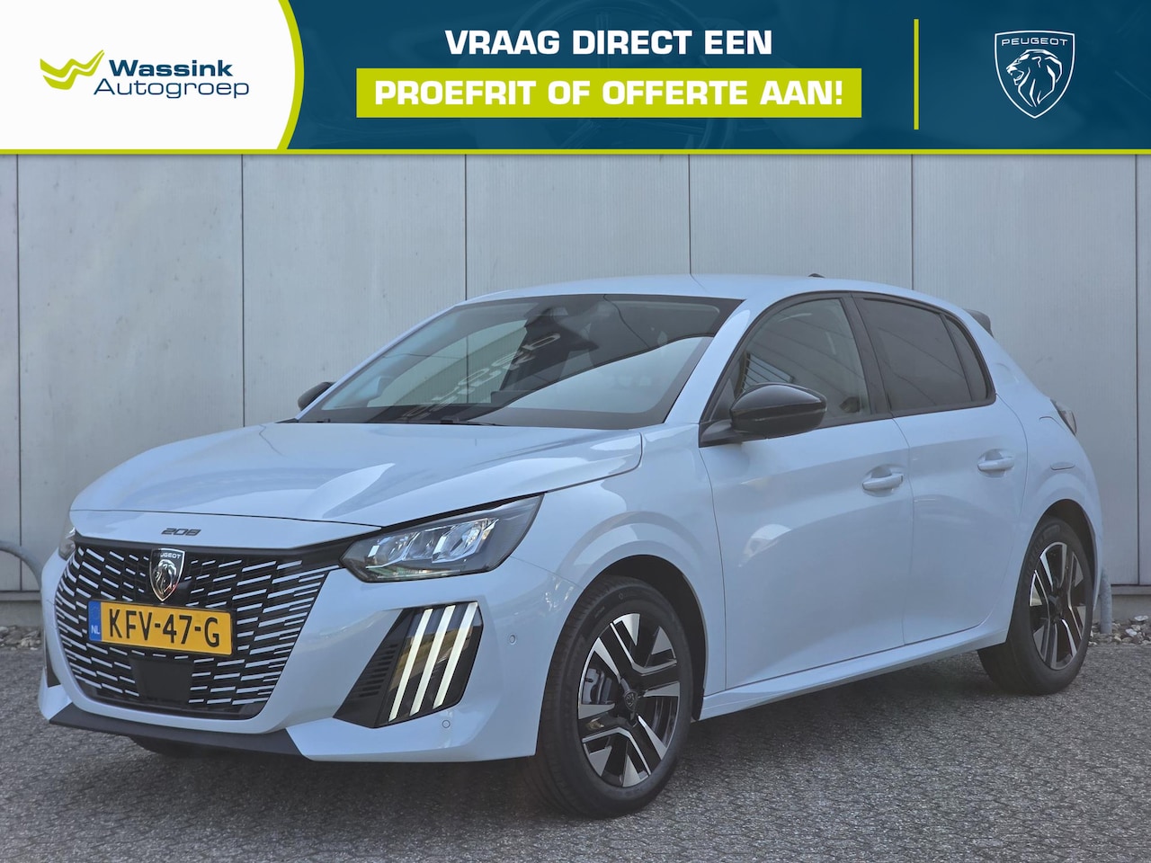 Peugeot 208 - Hybrid 110pk Allure Automaat Navigatie | Parkeercamera | Bluetooth - AutoWereld.nl