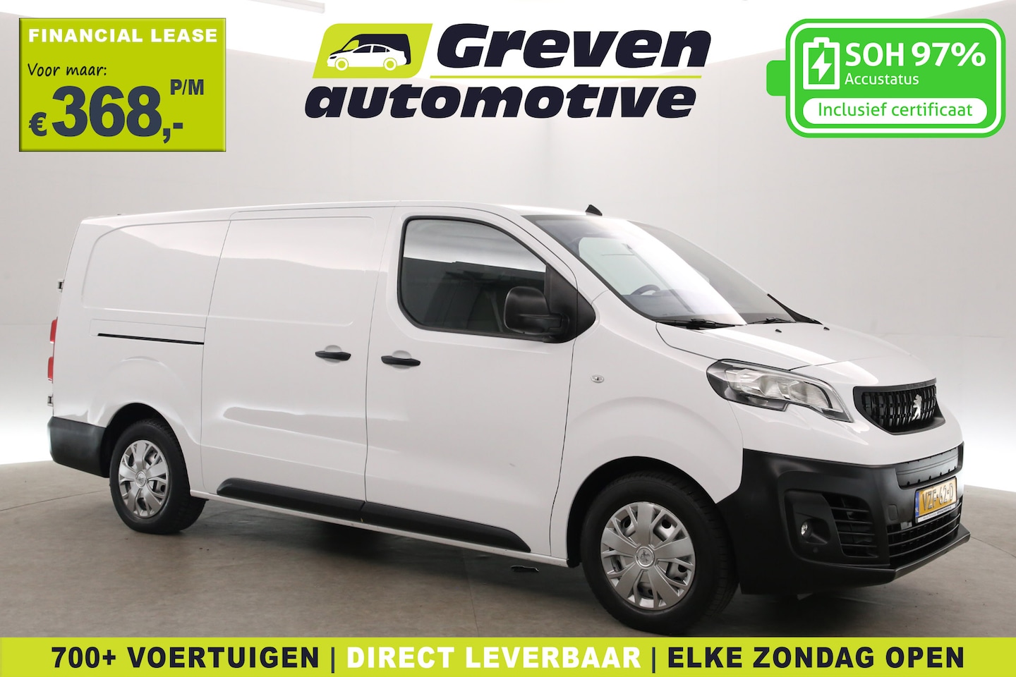 Peugeot e-Expert - 75 kWh L3H1 | Snelladen | SOH 97% | Airco | Cruise | Carplay | 3 Zits | Parkeersens. - AutoWereld.nl