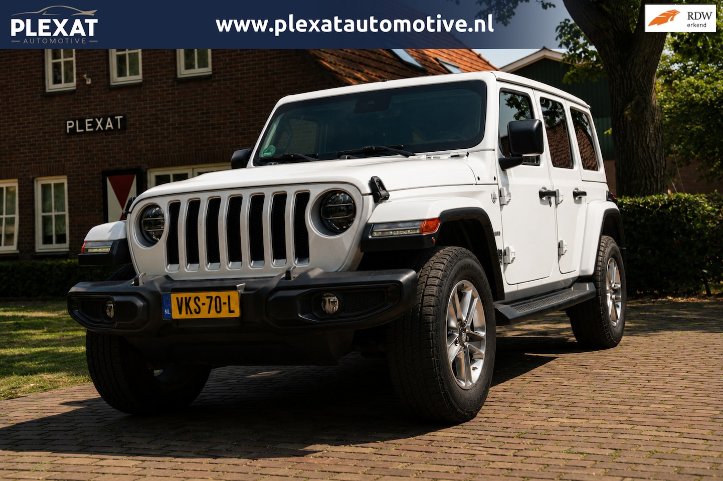 Jeep Wrangler - 2.0T Sahara Aut. | EX BTW | LPG-3 | Historie | Leder | Bullbar | Trekhaak | Stoel + Stuurw - AutoWereld.nl