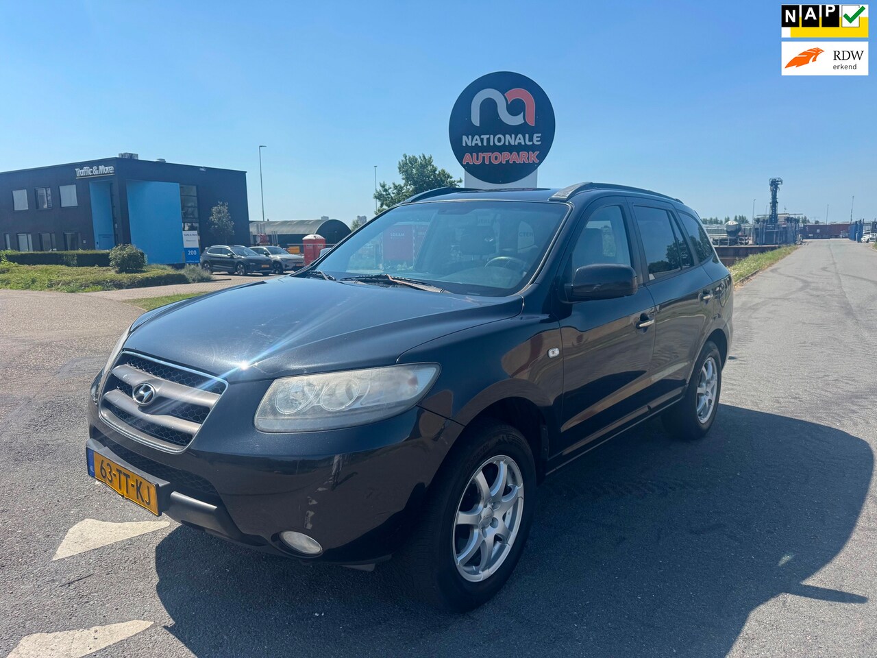 Hyundai Santa Fe - 2007 * 2.7i V6 Style * 7PERSOONS * APK *189 PK * STERKE MOTOR !! - AutoWereld.nl