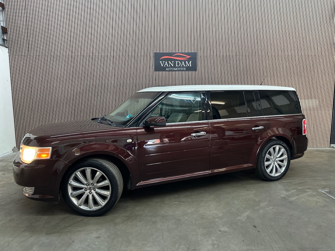Ford Flex - 2009 LPG NAP AUTOMAAT 6PERS. PANO LEER CRUISE - AutoWereld.nl