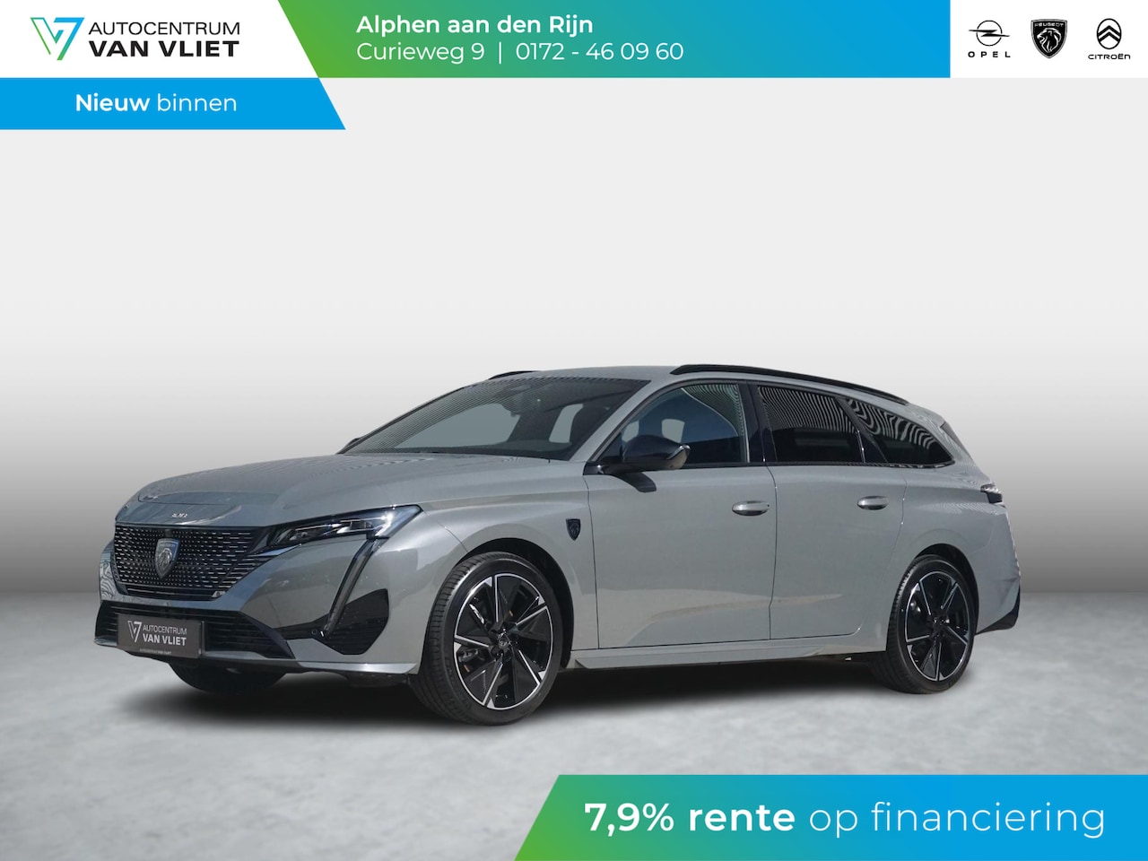 Peugeot e-308 SW - GT Avantage EV 54 kWh Elektrische achterklep l adaptief cruise control l 360 camera - AutoWereld.nl