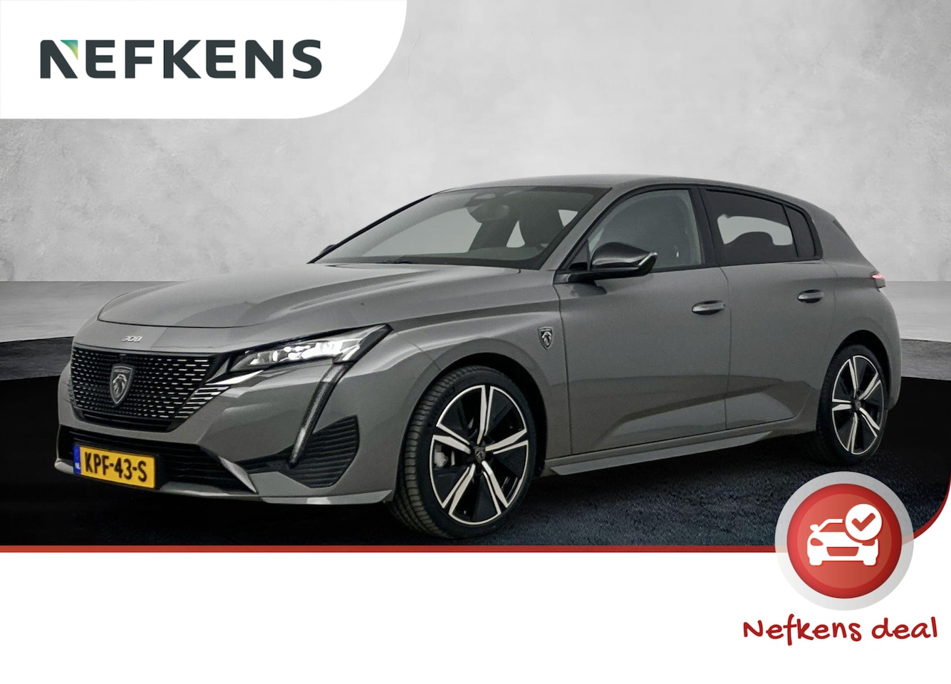 Peugeot 308 - Hybride 136 pk Automaat GT | Navigatie | Camera | - AutoWereld.nl