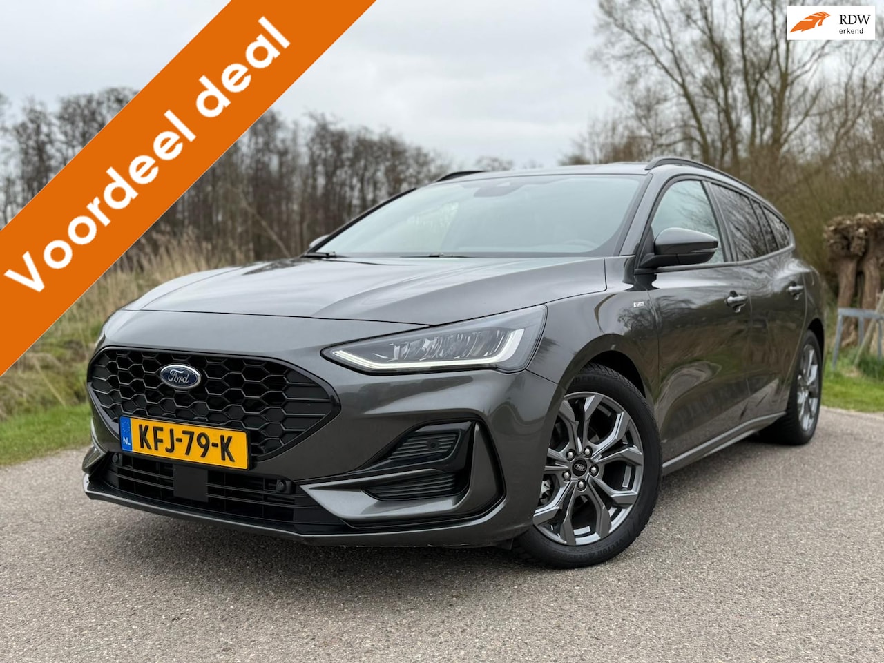 Ford Focus Wagon - 1.0 EcoBoost 155 PK Hybrid ST Line Automaat / Camera / Apple CarPlay-Android Auto / Clima - AutoWereld.nl