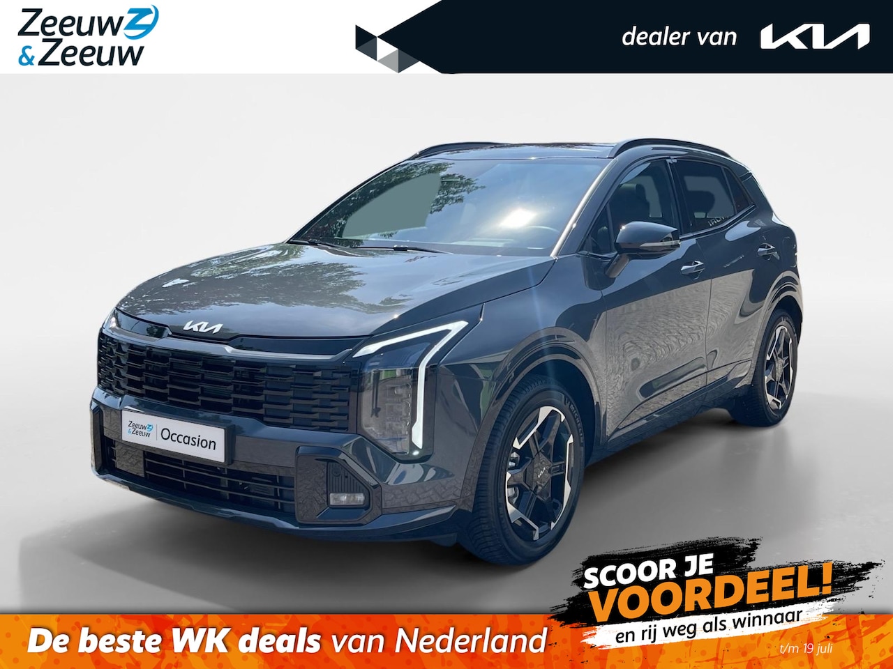 Kia Sportage - 1.6 T-GDi Hybrid GT-Line | Trekhaak | Pano | Stoelverwarming V+A | Stuurverwarming | Head- - AutoWereld.nl