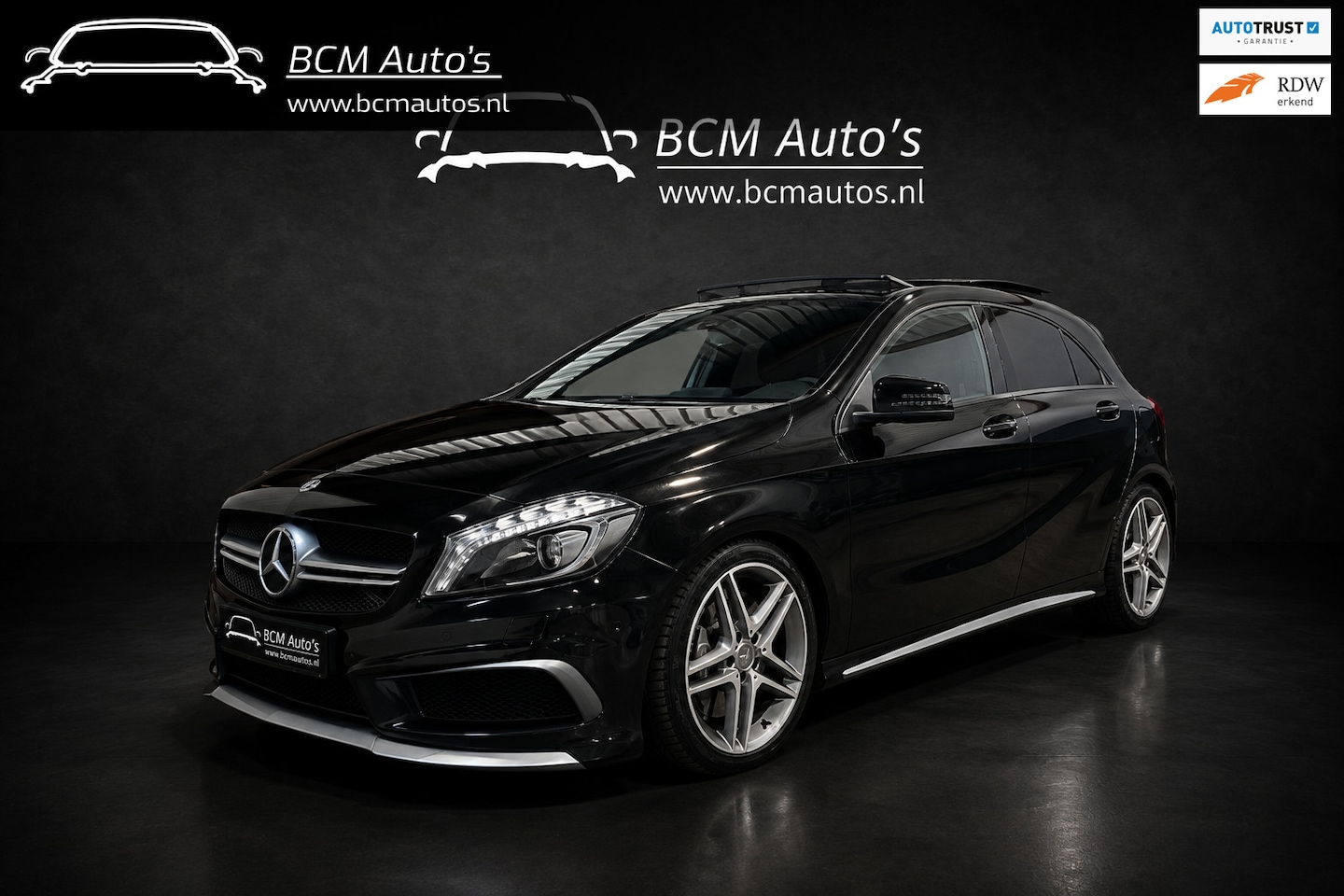 Mercedes-Benz A-klasse - AMG 45 4MATIC |Pano|Leer|Xenon|Stoelvw|Origineel| - AutoWereld.nl