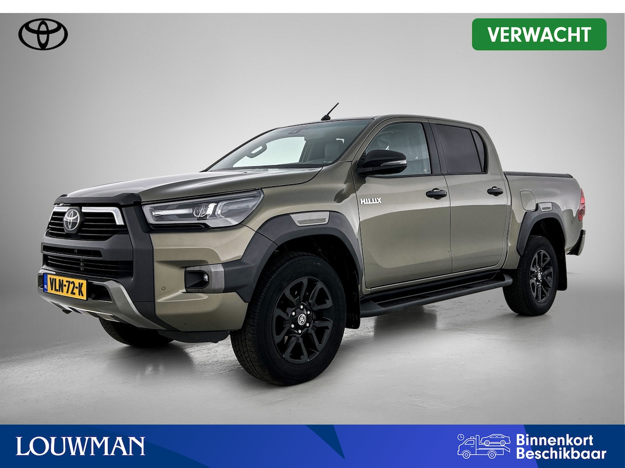 Toyota HiLux - 2.8 D-4D Double Cab Invincible | MARGE AUTO | Trekhaak | Rollcover | Leder | JBL | 3.500 k - AutoWereld.nl