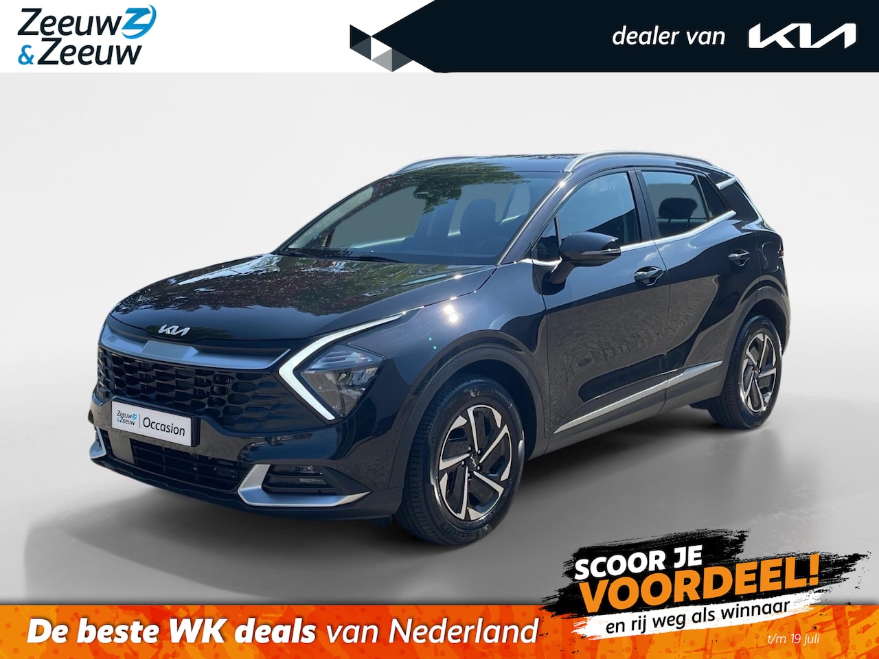 Kia Sportage - 1.6 T-GDi Hybrid DynamicLine | Camera | Navi | Apple Carplay | Android Auto | Lichtmetalen - AutoWereld.nl