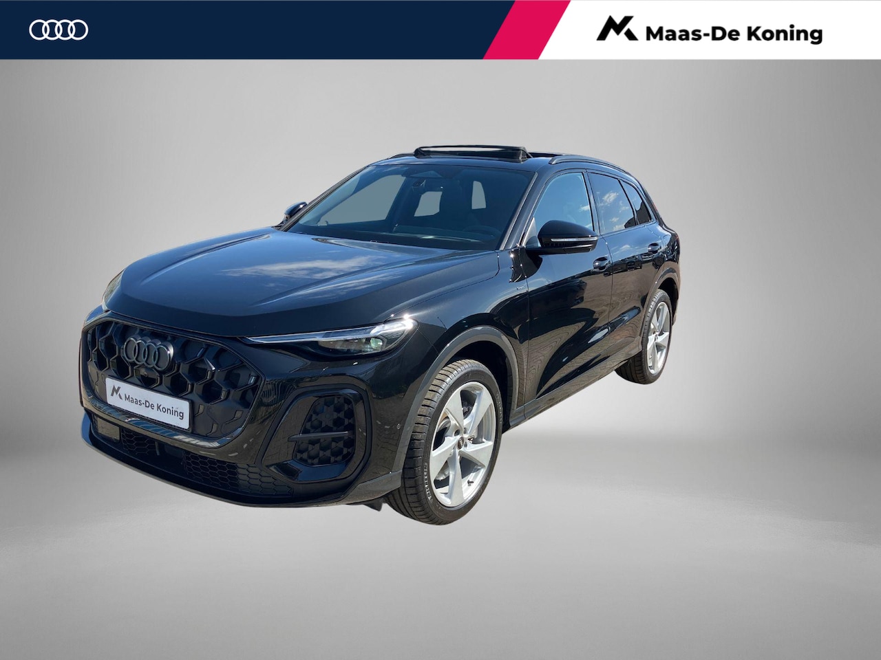 Audi Q5 - 2.0TFSIe-hybrid 220kW/299PK quattro S Line · Panoramadak · Trekhaak · 360°Camera + Parkeer - AutoWereld.nl
