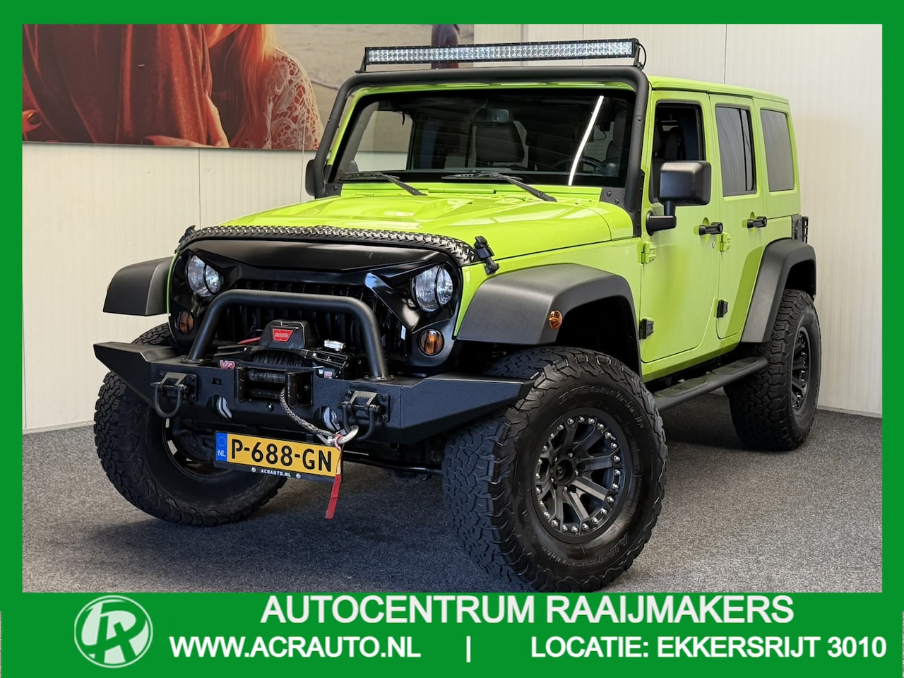 Jeep Wrangler Unlimited - 3.6 SAHARA LPG LEDER STOELVERWARMING TARGA DAK CRUISE CONTROL CLIMATE CONTROL MEDIA VOORBE - AutoWereld.nl