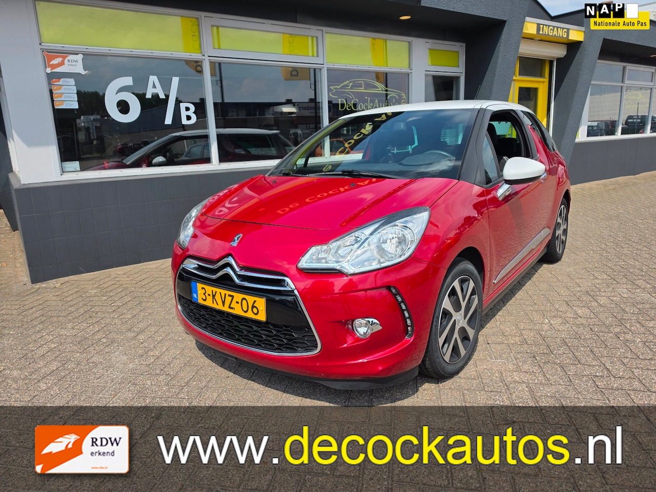 Citroën DS3 - 1.2 VTi So Chic 1.2 VTi So Chic - AutoWereld.nl