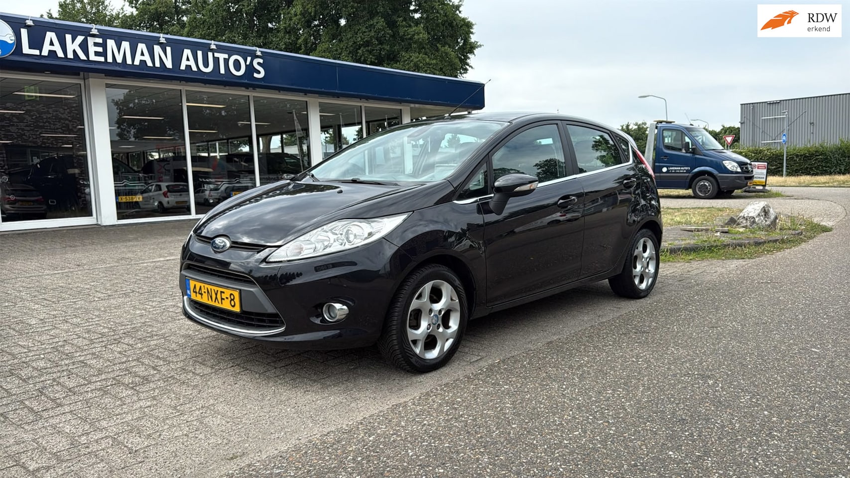 Ford Fiesta - 1.25 Titanium Blackline Huurkoop Inruil APK Garantie - AutoWereld.nl