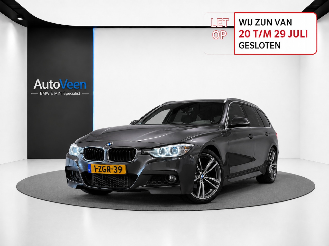 BMW 3-serie Touring - 316i Executive (M-SPORT, ALCANTARA, ALPINE, STOELVERWARMING, PARKEERSENSOREN) - AutoWereld.nl
