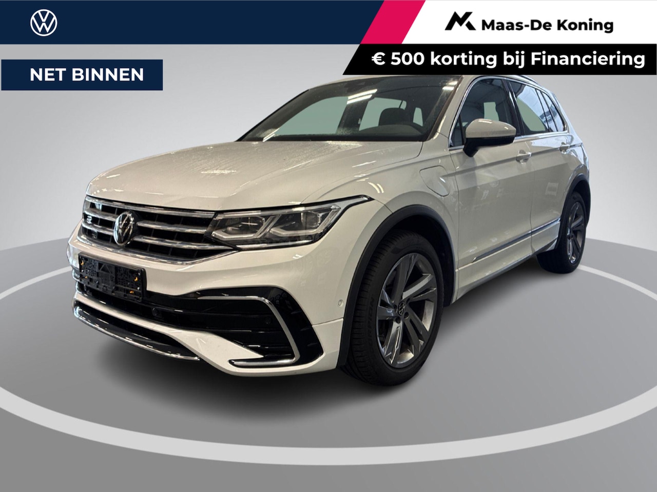 Volkswagen Tiguan - 1.4 TSI eHybrid 245pk DSG R-Line Business · Camera · Inklap. Trekhaak · Dodehoeksensor · P - AutoWereld.nl