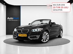 BMW 2-serie Cabrio - 218i M Sport (LED, CRUISE, NAVI, LEDER, STOELVERWARMING, SENSOREN)
