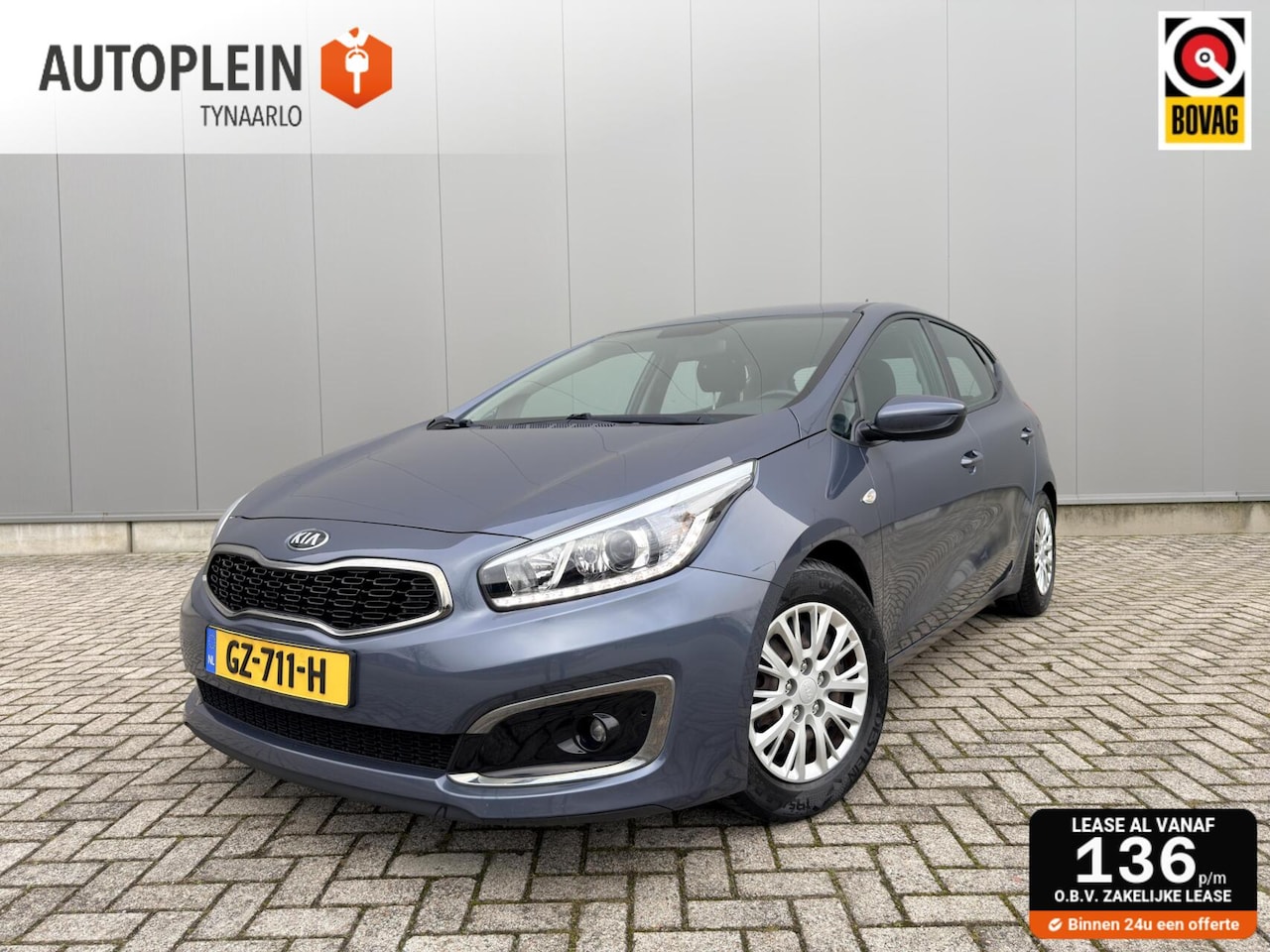 Kia Cee'd - 1.0 T-GDi Navigator *Airco*|Cruise|Navi|NL Auto|Achteruitrijcamera| - AutoWereld.nl