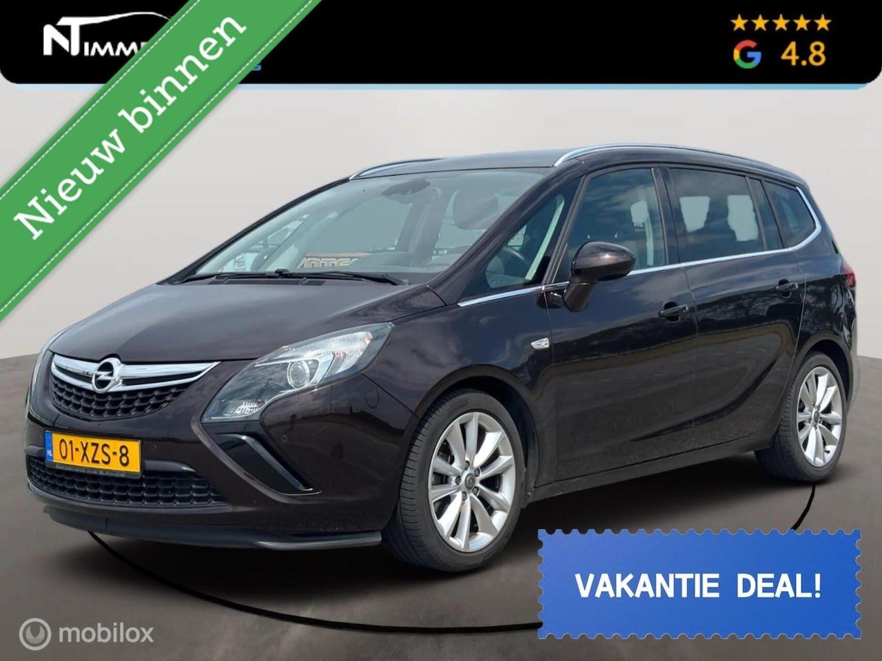 Opel Zafira Tourer - 1.4 Cosmo|Trekhaak|Navi|Cruise|AIRCO|5pers - AutoWereld.nl