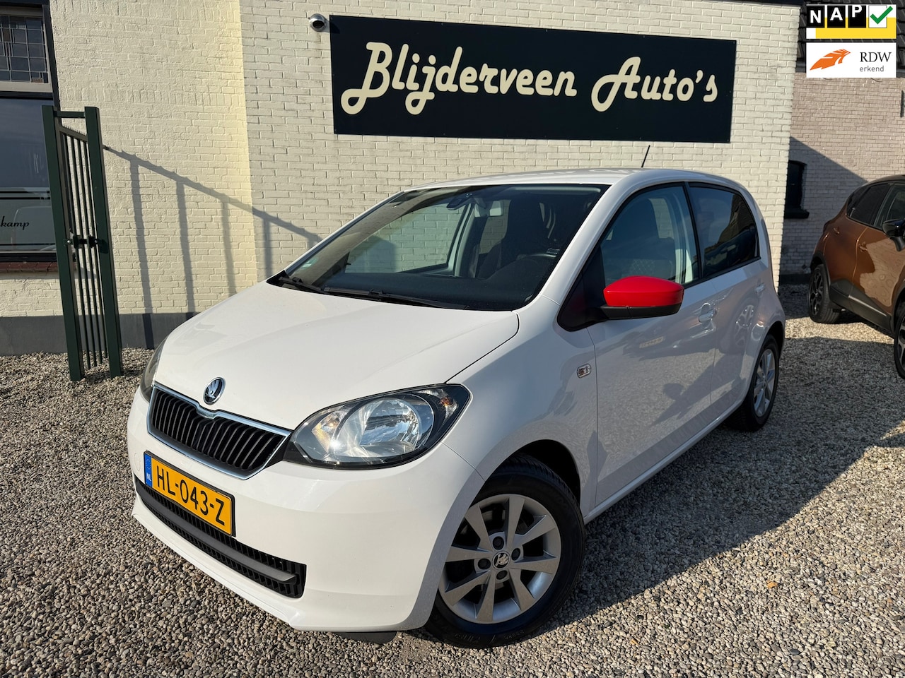Skoda Citigo - 1.0 Greentech Fresh 5Deurs | Airco | Cruise | Org. NL | LM | All Season Banden - AutoWereld.nl