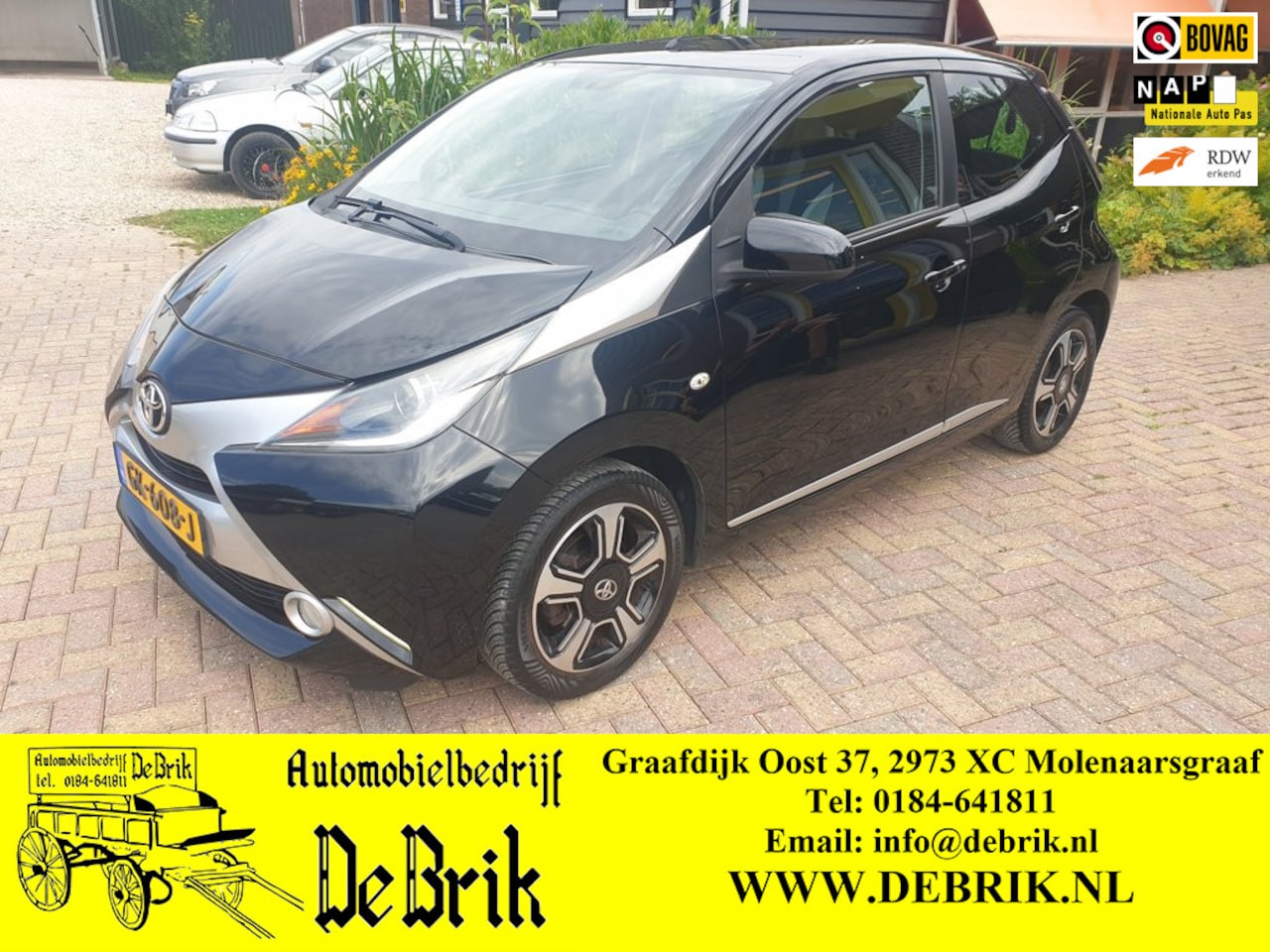 Toyota Aygo - 1.0 VVT-i x-clusiv 1.0 VVT-i x-clusiv, keyless, climate control. - AutoWereld.nl