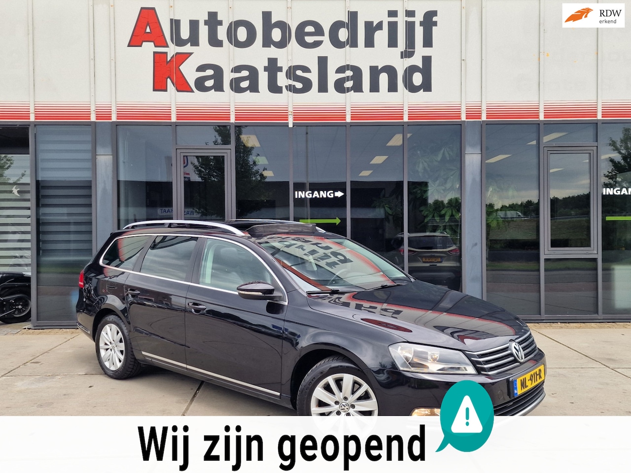 Volkswagen Passat Variant - 2.0 TDI Highline BlueMotion - Pano - Leder - Navi - Stoelverwarming - 2013 - AutoWereld.nl