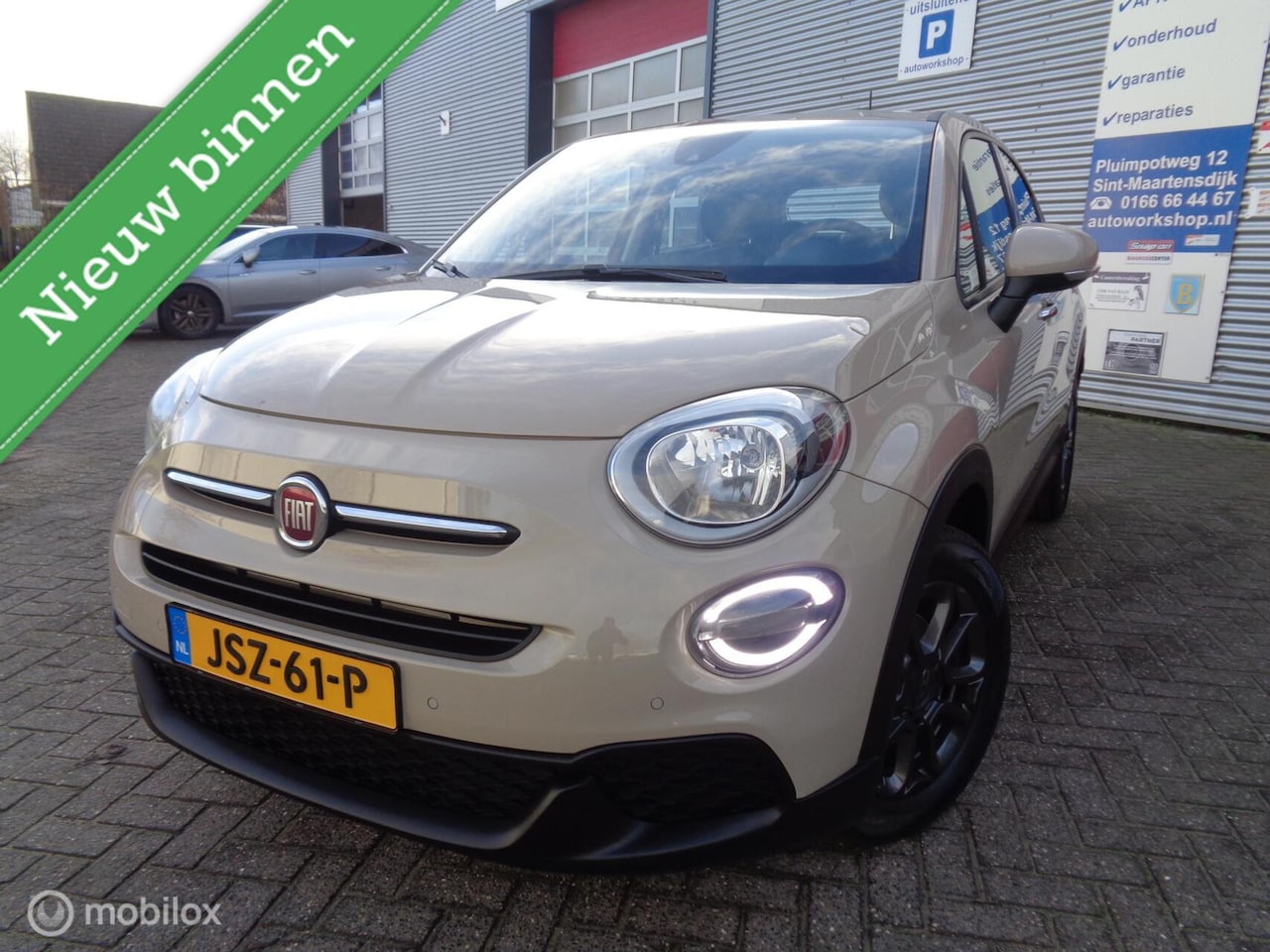 Fiat 500 X - 1.0 GSE Lounge/TURBO/Cappuccino/Airco/Key Less/Camera/PDC/LM velgen/1st eig/LED - AutoWereld.nl