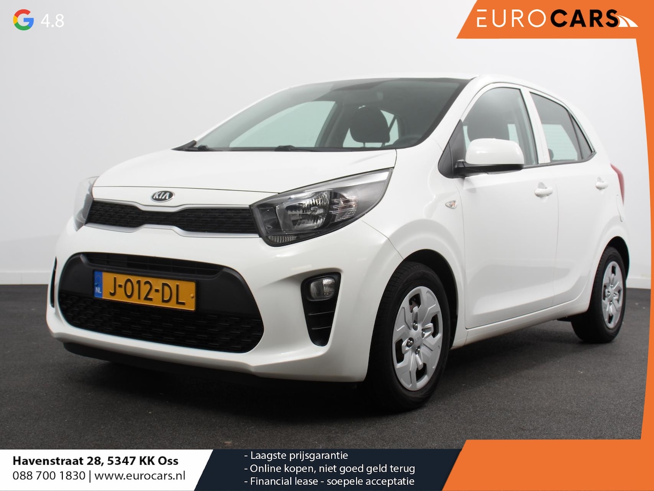 Kia Picanto - 1.0 MPi ComfortPlusLine Navigatie Apple Carplay/Android Auto Airco Camera Electrische rame - AutoWereld.nl