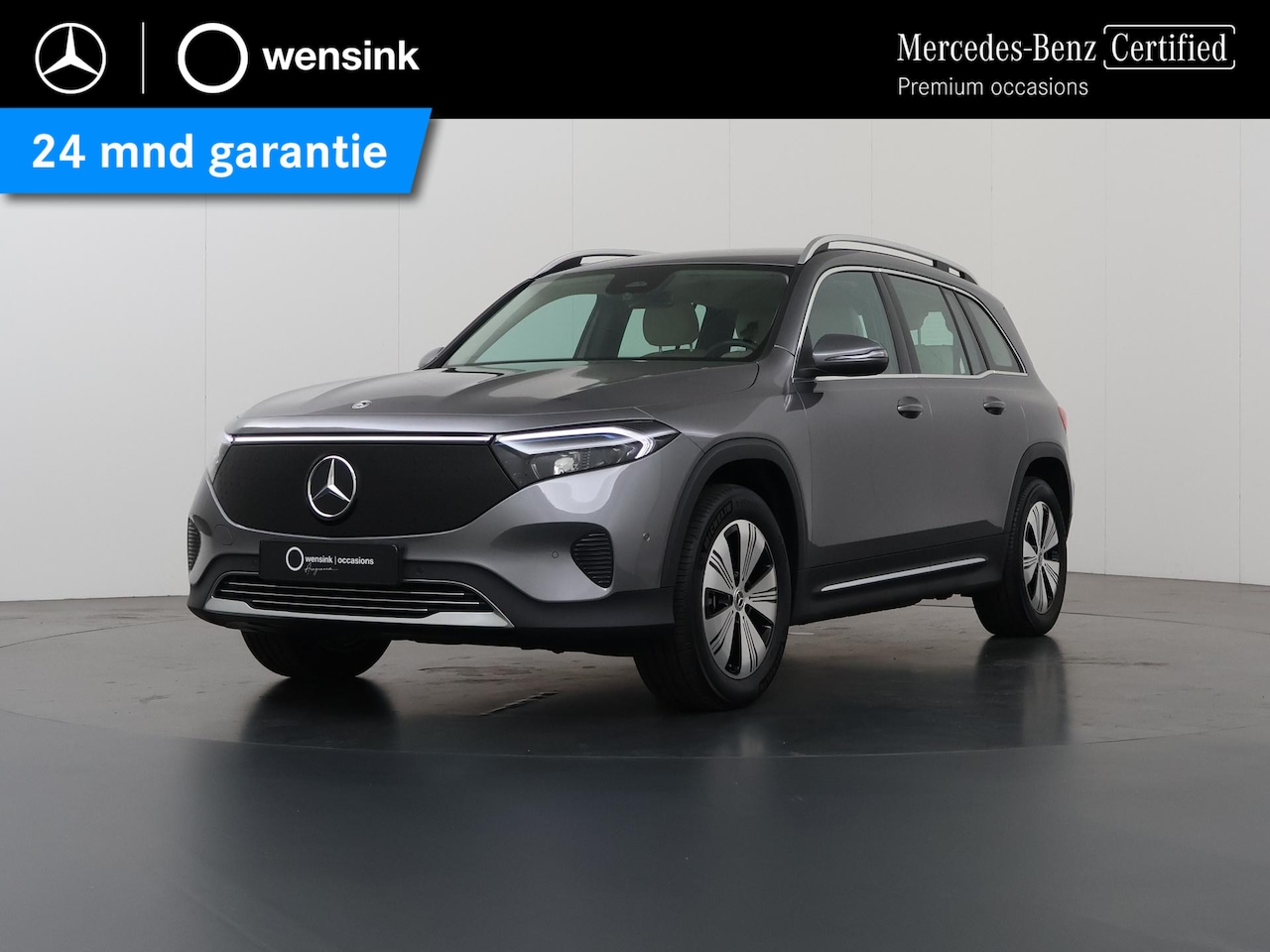 Mercedes-Benz EQB - 300 4MATIC Luxury Line 67 kWh | Beige bekleding | Winter pakket | Achteruitrijcamera | - AutoWereld.nl