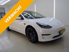 Tesla Model 3 - Performance AWD 486pk 75 kWh 87.7% SoH FACELIFT [ AUTOPILOT+567KM WLTP+PREMIUM AUDIO ]