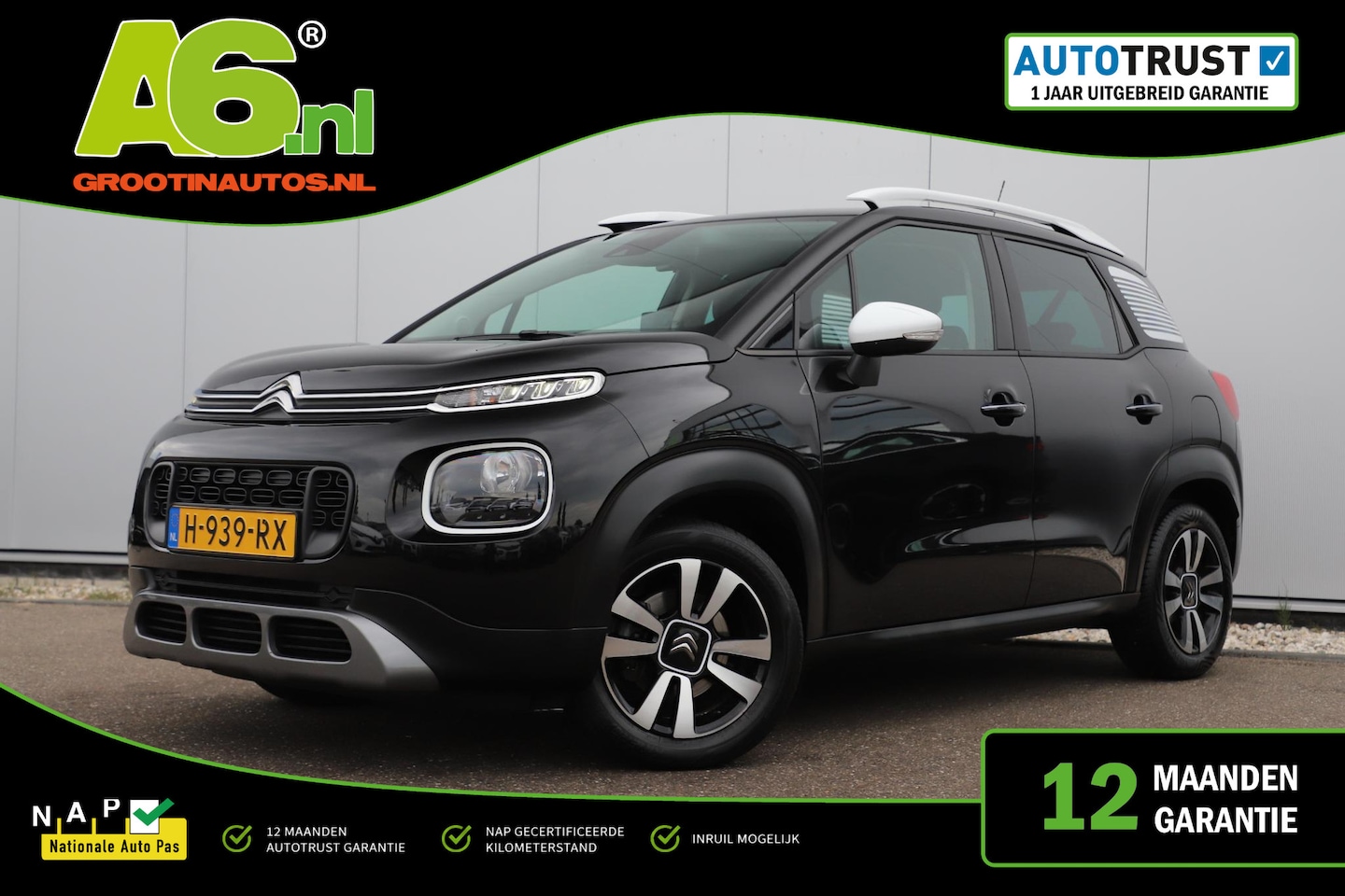 Citroën C3 Aircross - 1.2 PureTech S&S Business NIEUWE DB RIEM! Navigatie Achteruitrijcamera Airco Head Up Displ - AutoWereld.nl
