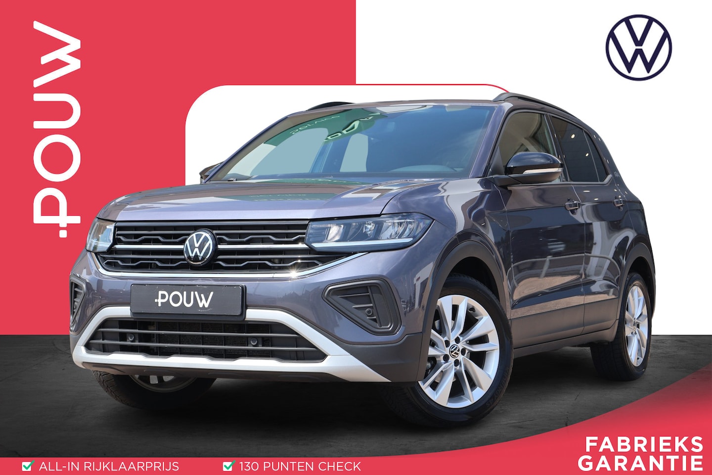 Volkswagen T-Cross - 1.0 TSI 115pk DSG Life Edition | Trekhaak | PDC | Adaptive Cruise | Carplay | Navigatie | - AutoWereld.nl