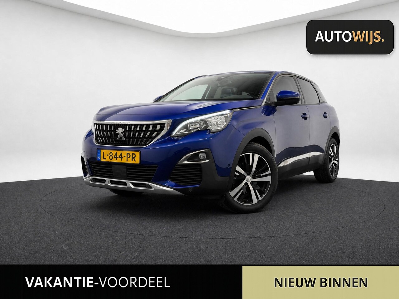 Peugeot 3008 - 1.2 PureTech Allure|AUT|TREKHAAK|HALF LEER|131PK - AutoWereld.nl