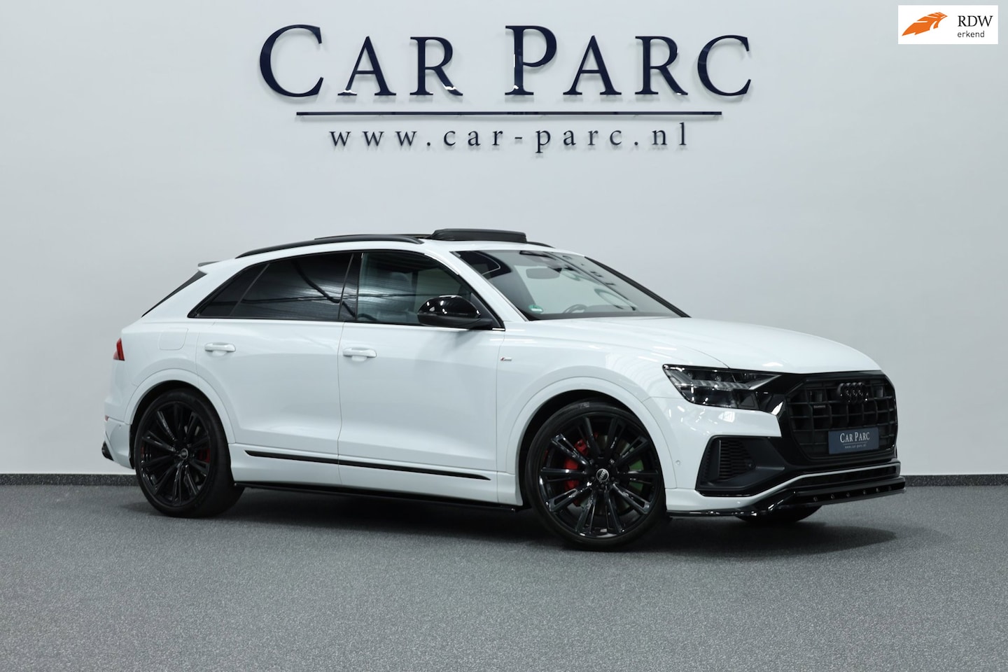 Audi Q8 - 55 TFSI e quattro 3x S-line BTW/MAXTON/LED/VIRTUAL/SFEER/PANO/B&O/HALF LEDER+S.VERWARMING/ - AutoWereld.nl
