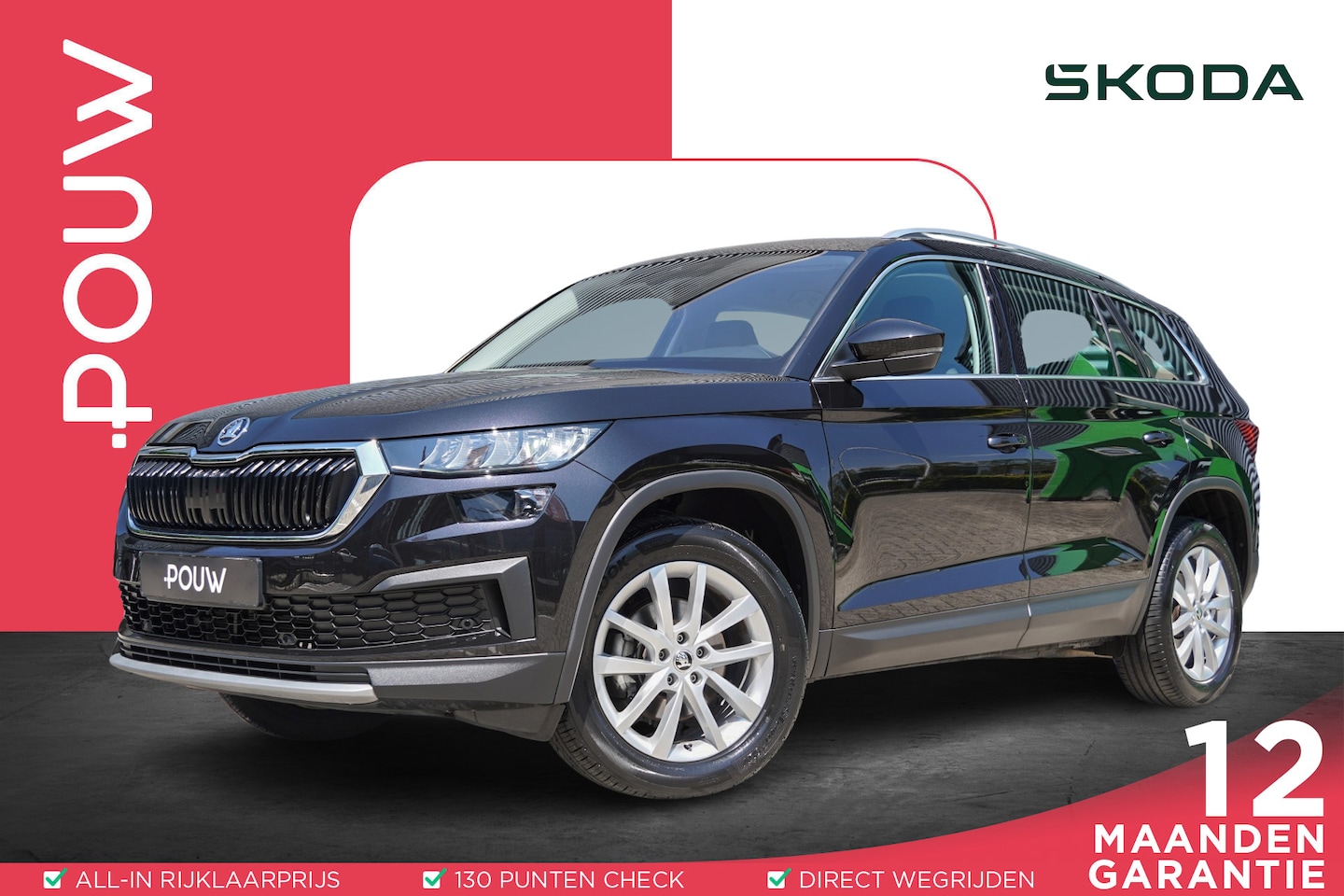 Skoda Kodiaq - 1.5 TSI 150pk DSG Business Edition | Trekhaak | Camera | Apple CarPlay / Android auto - AutoWereld.nl