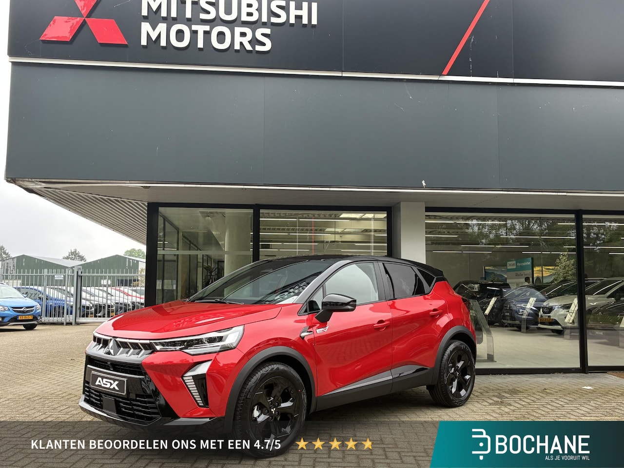 Mitsubishi ASX - 1.8 HEV AT Black Edition | DEMO | Climate Control | Achteruitrijcamera | Stoelverwarming | - AutoWereld.nl