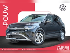 Volkswagen T-Cross - 1.0 TSI 95pk Life "Goal" | Draadloos CarPlay Android Auto & opladen | Stoelverwarming
