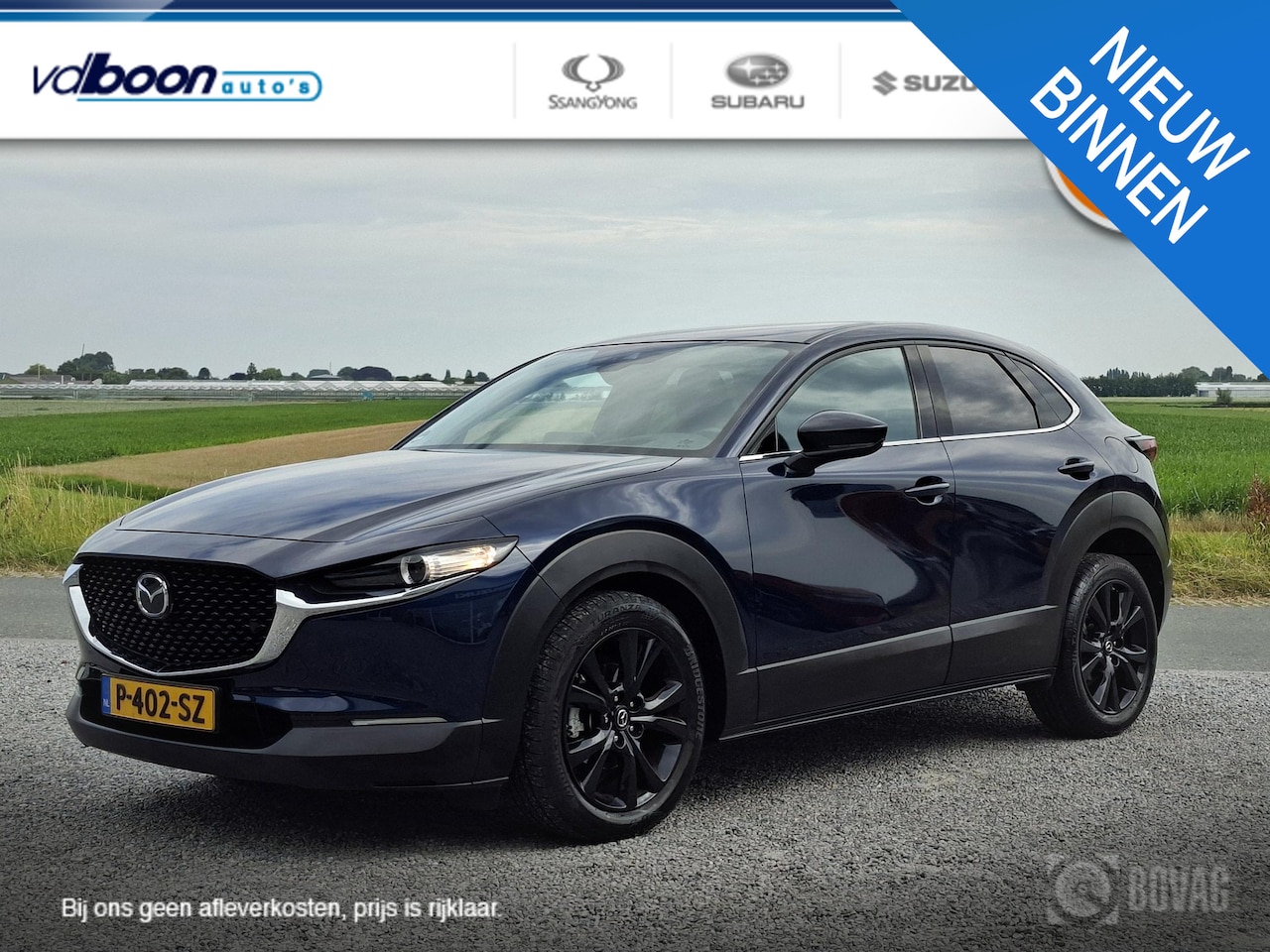 Mazda CX-30 - 2.0 e-SkyActiv-X M Hybrid Sportive TREKHAAK | rijklaarprijs!! - AutoWereld.nl