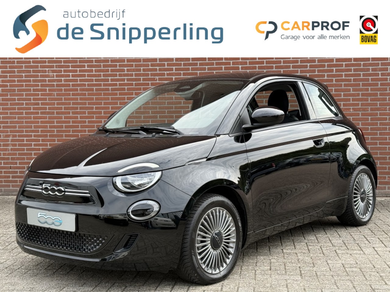 Fiat 500e - 42 kWh CARPLAY CRUISE LED DAB 16"-LMV - AutoWereld.nl