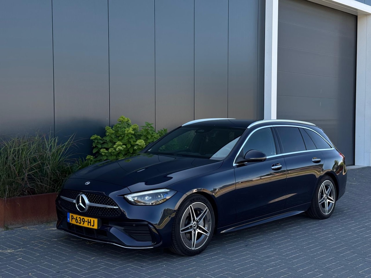 Mercedes-Benz C-klasse Estate - 180 AMG Line ORG NL|NAVI|LEDER|LED|SFEER|CAMERA|CLIMATE CONTROL - AutoWereld.nl